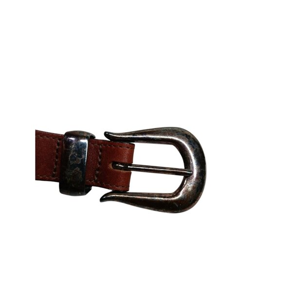 VTG Honest Leather Belt 28 60407 Zoo Animals Up to 29\
